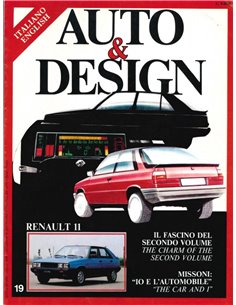 1983 AUTO & DESIGN MAGAZINE ITALIENISCH & ENGLISCH 19