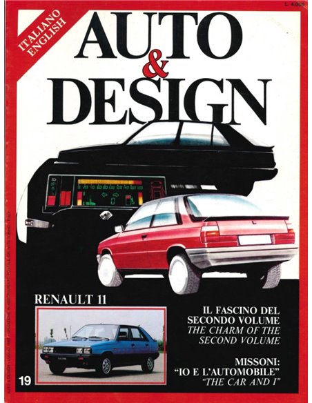 1983 AUTO & DESIGN MAGAZINE ITALIAN & ENGLISH 19