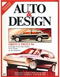 1983 AUTO & DESIGN MAGAZINE ITALIENISCH & ENGLISCH 21