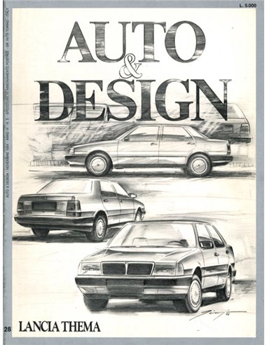 1984 AUTO & DESIGN MAGAZINE ITALIENISCH & ENGLISCH 28