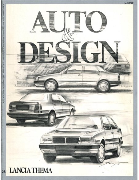 1984 AUTO & DESIGN MAGAZINE ITALIAN & ENGLISH 28