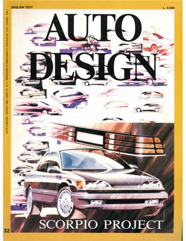 1984 AUTO & DESIGN MAGAZINE ITALIENISCH & ENGLISCH 28