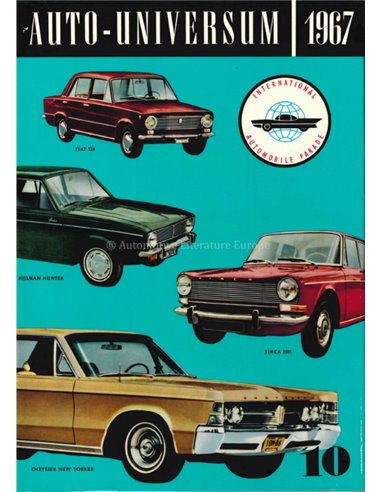 1969 AUTO UNIVERSUM JAHRBUCH DEUTSCH