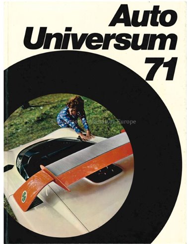 1969 AUTO UNIVERSUM YEARBOOK GERMAN
