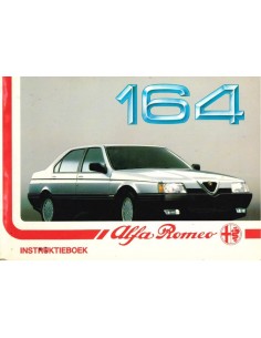 1988 ALFA ROMEO 164 BETRIEBSANLEITUNG NIEDERLÄNIDSCH