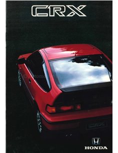 1990 HONDA CIVIC CRX PROSPEKT  NIEDERLÄNDISCH