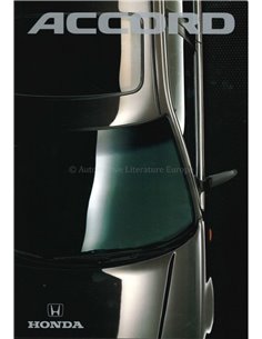 1990 HONDA ACCORD SEDAN BROCHURE NEDERLANDS