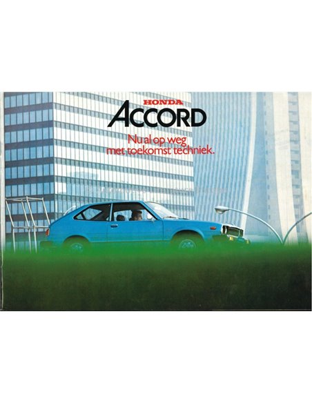 1984 HONDA CIVIC COUPÉ CRX BROCHURE FRENCH