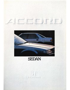 1986 HONDA ACCORD SALOON BROCHURE DUTCH