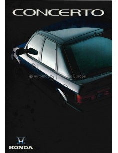1990 HONDA CONCERTO PROSPEKT NIEDERLÄNDISCH