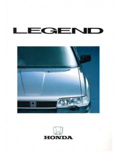 1987 HONDA LEGEND PROSPEKT ENGLISCH