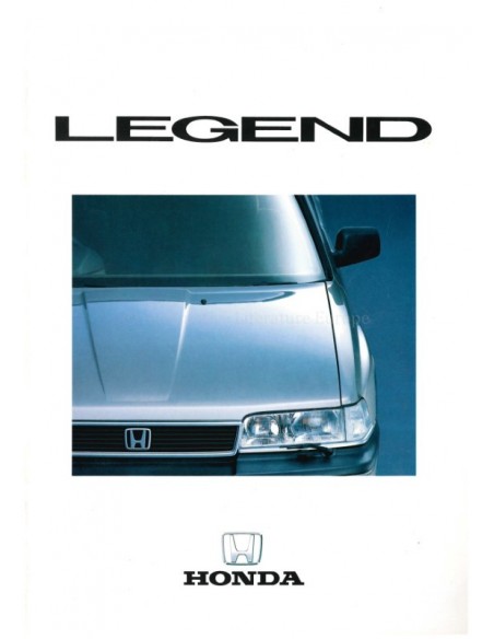 1987 HONDA LEGEND BROCHURE ENGELS