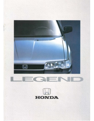 1988 HONDA LEGEND 2.7I V6 BROCHURE DUTCH