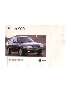 1994 SAAB 900 INSTRUCTIEBOEKJE NEDERLANDS