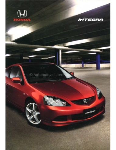 2005 HONDA INTEGRA PROSPEKT ENGLISCH (NZ)