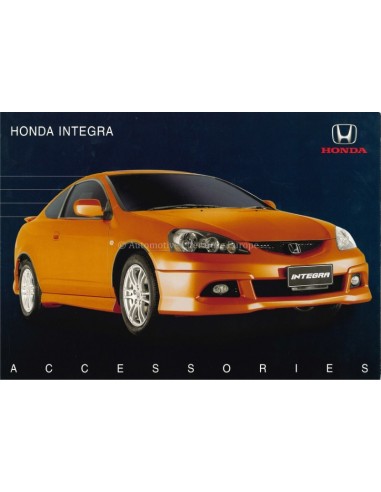 2005 HONDA INTEGRA ACCESSOIRIES BROCHURE ENGLISH (AU)