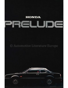 1979 HONDA PRELUDE BROCHURE NEDERLANDS