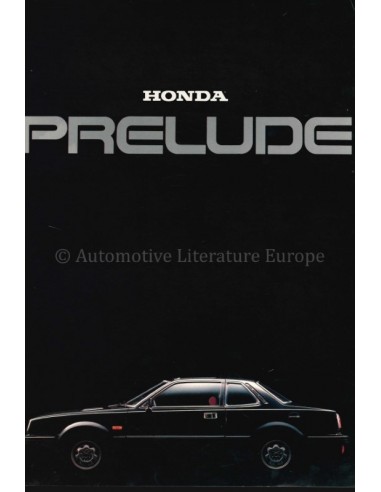 1979 HONDA PRELUDE PROSPEKT NIEDERLÄNDISCH