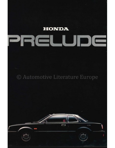 1979 HONDA PRELUDE BROCHURE NEDERLANDS