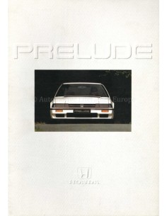 1986 HONDA PRELUDE BROCHURE DUTCH
