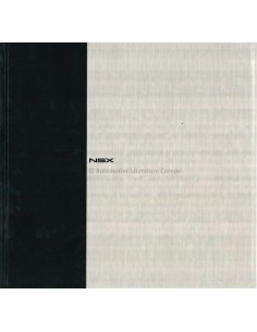 1990 ACURA NSX HARDCOVER PROSPEKT ENGLISCH