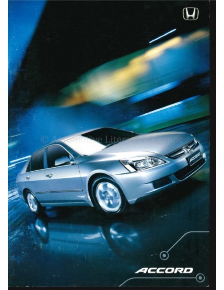 2005 HONDA ACCORD SEDAN BROCHURE ENGELS