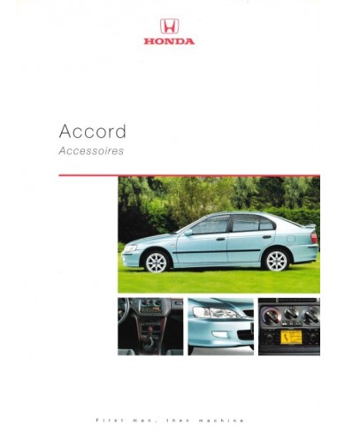 2001 HONDA ACCORD ACCESSOIRES BROCHURE NEDERLANDS