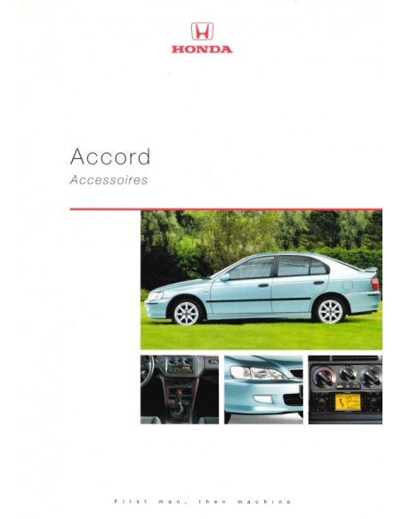 2001 HONDA ACCORD ACCESSOIRES BROCHURE NEDERLANDS
