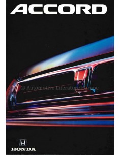 1992 HONDA ACCORD SALOON BROCHURE ENGLISH