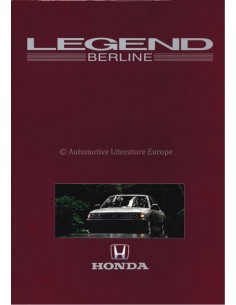 1988 HONDA LEGEND SEDAN BROCHURE FRANS