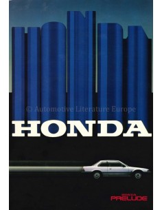 1984 HONDA PRELUDE BROCHURE DUTCH