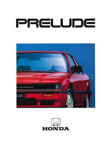 1987 HONDA PRELUDE PROSPEKT NIEDERLÄNDISCH