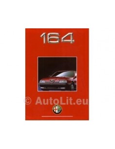 1990 ALFA ROMEO 164 BROCHURE NEDERLANDS