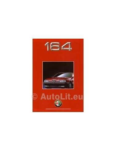 1990 ALFA ROMEO 164 BROCHURE NEDERLANDS