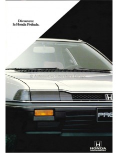 1984 HONDA PRELUDE BROCHURE FRANS