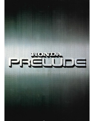 1979 HONDA PRELUDE PROSPEKT NIEDERLÄNDISCH