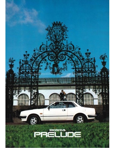 1981 HONDA PRELUDE PROSPEKT NIEDERLÄNDISCH