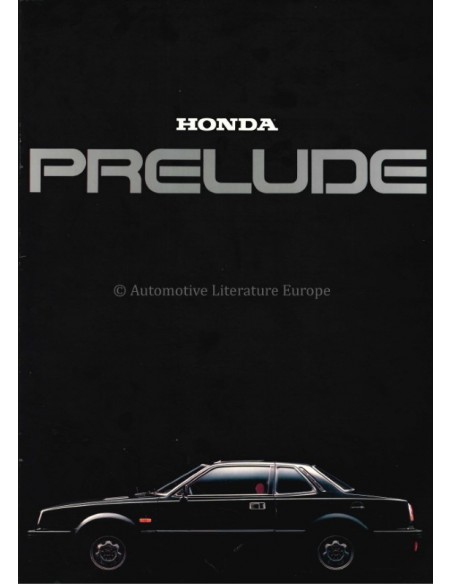 1979 HONDA PRELUDE PROSPEKT NIEDERLÄNDISCH