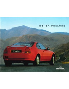 1993 HONDA PRELUDE BROCHURE NEDERLANDS