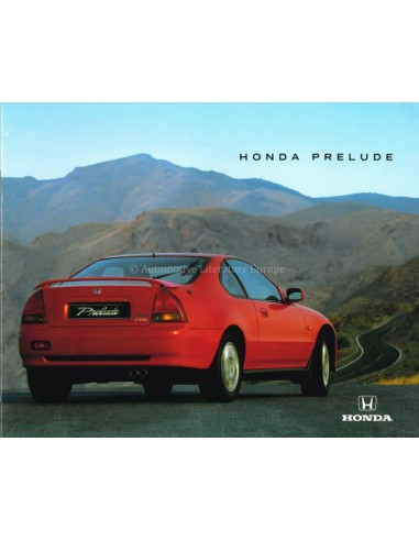 1993 HONDA PRELUDE BROCHURE NEDERLANDS