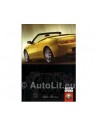 2001 ALFA ROMEO SPIDER BROCHURE NEDERLANDS
