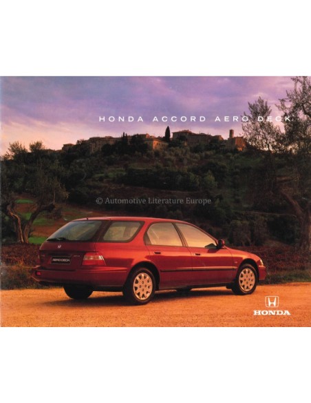 1994 HONDA ACCORD AERO DECK BROCHURE NEDERLANDS