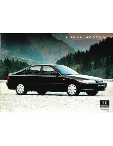 1995 HONDA ACCORD LIMOUSINE PROSPEKT ENGLISCH