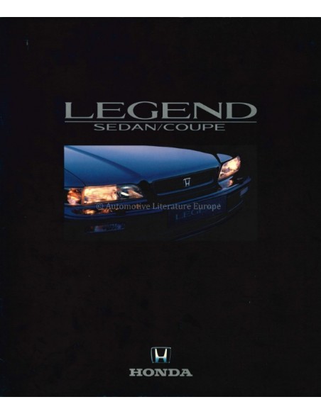 1991 HONDA LEGEND SEDAN / COUPE BROCHURE NEDERLANDS
