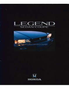 1993 HONDA LEGEND SEDAN / COUPE BROCHURE NEDERLANDS