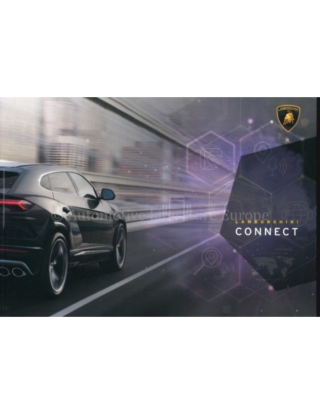 2019 LAMBORGHINI URUS CONNECT OWNER'S MANUAL FRENCH