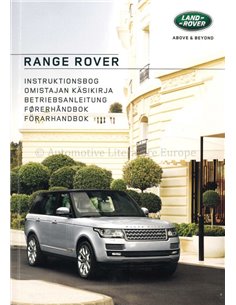 2015 RANGE ROVER OWNERS MANUAL GERMAN