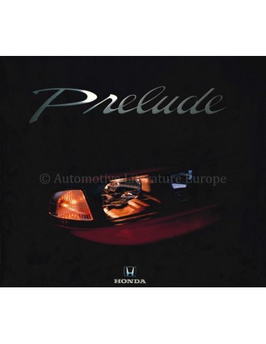 1992 HONDA PRELUDE BROCHURE DUTCH