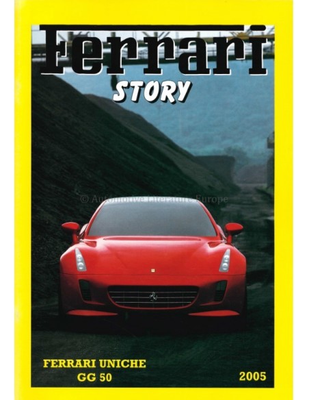 2005 FERRARI STORY UNICHE GG50 MAGAZIN ENGLISCH / ITALIENISCH