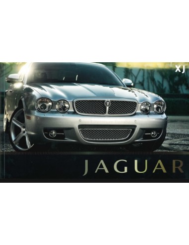 2008 JAGUAR XJ BROCHURE NEDERLANDS